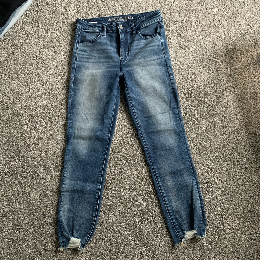 American eagle high rise skinny jeans